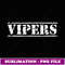 Go Vipers Football Baseball Basketball Cheer Team Fan Spirit - Vintage Sublimation PNG Download