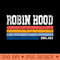 Robin Hood  Retro Style - Download PNG Graphics - High Quality 300 DPI