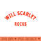 Will Scarlet Rocks - PNG Downloadable Art - Convenience