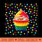 Cupcakes and Stars - Downloadable PNG - Popularity