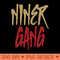 Niner Gang - Premium PNG Downloads - Latest Updates