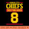 Kansas City Chiefs Justyn Ross 8 American Football Team - Vector PNG Download - Popularity