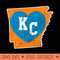 KC Kansas City Original u0026 Classic Kansas City KC Map - Digital PNG Art - Variety