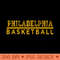 Awesome Basketball Philadelphia Proud Name Vintage Beautiful Team - PNG Printables - Latest Updates
