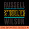 RUSSELL STEELER WILSON - Sublimation PNG - Flexibility