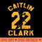 Caitlin Clark - Digital PNG Download - Customer Support