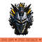 Mecha Skull S02 D59 - Downloadable PNG - Latest Updates