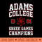 Adams College 1984 Greek Games Champions - Download PNG Graphics - Professional Design