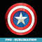 Marvel Comics Retro Classic Captain America Shield Costume - Professional Sublimation Digital Download
