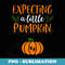 Fall Pregnancy Announcement s Couple Halloween Baby - Instant PNG Sublimation Download