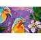 Bird Painting Floral Original Art Farm Artwork Impasto Wall Art — копия (2).jpg