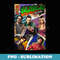 The Big Bang Theory Bazinga Comic Cover - Signature Sublimation PNG File