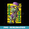 Mardi Grawr T Rex Dinosaur - Mardi Gras - Artistic Sublimation Digital File