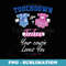 Touch Down Or Tutus Your Cousin Loves You Gender Reveal - Trendy Sublimation Digital Download