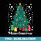 Christmas Tree for xmas - Santa - Merry Christmas Tree - Decorative Sublimation PNG File