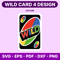 Wild Card 4 Designs Emblem and Outline- svg, eps, pdf, dxf, png Clipart and Cricut, Digital Download