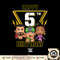 WWE Happy 5th Birthday Wrestler Emojis png, digital download, instant .jpg