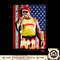 WWE Hulk Hogan American Flag Backdrop Centered png, digital download, instant .jpg