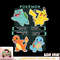 Pokemon  Group Shot Kanto Region Starters Pokedex Grid T-Shirt .jpg