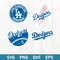 Los Angeles Dogers Bundle Svg, LA Dodgers Svg, Dodgers Svg, Mlb Svg, Sport Svg, Png Dxf Eps File.jpeg