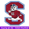 South Carolina State Bulldogs Logo Svg, South Carolina Gamecocks Svg, NCAA Svg, Png Dxf Eps Digital File.jpeg