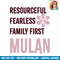 Disney Princess Resourceful Fearless Family First Mulan PNG Download.jpg