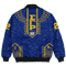 Sigma Gamma Rho Floral and Greek Letter Pattern Bomber Jackets, African Bomber Jacket For Men Women