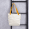 Golden Chicken Wire Pattern Tote bag