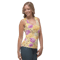 Chrysanthemum Flowers Seamless Pattern Sublimation Cut & Sew Tank Top