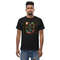 Space Inscription Astronaut With Balloons in Space Men's classic tee