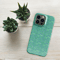 Green and Blue Modern Mozaic Snap case for iPhone®