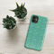 Green and Blue Modern Mozaic Snap case for iPhone®