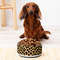 Leopard Skin Animal Print Seamless Pattern Pet bowl