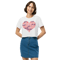 Loving Heart Words Women’s crop top