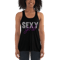 Sexy Girl Rhinestone Women's Flowy Racerback Tank