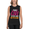 This Girl Loves Her Bitcoin Funny Muscle Shirt