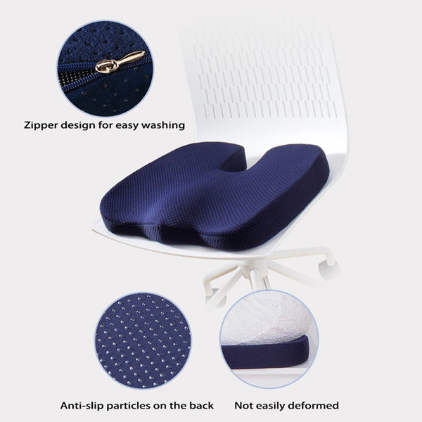 Coccyx Pillow For Tailbone Pain & Fuller Hips - Inspire Uplift