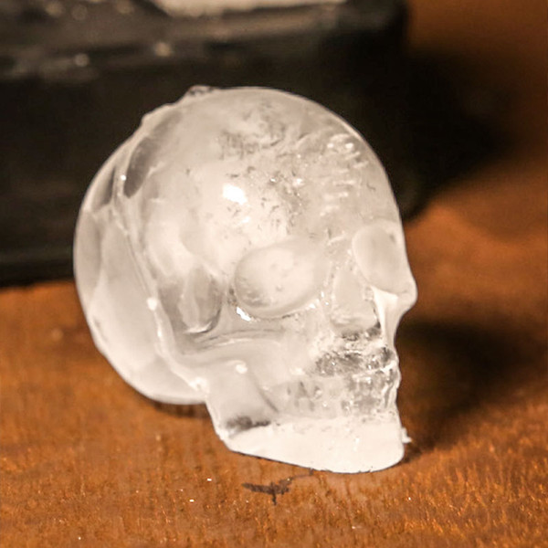 Skull Ice Molds (makes three skulls)