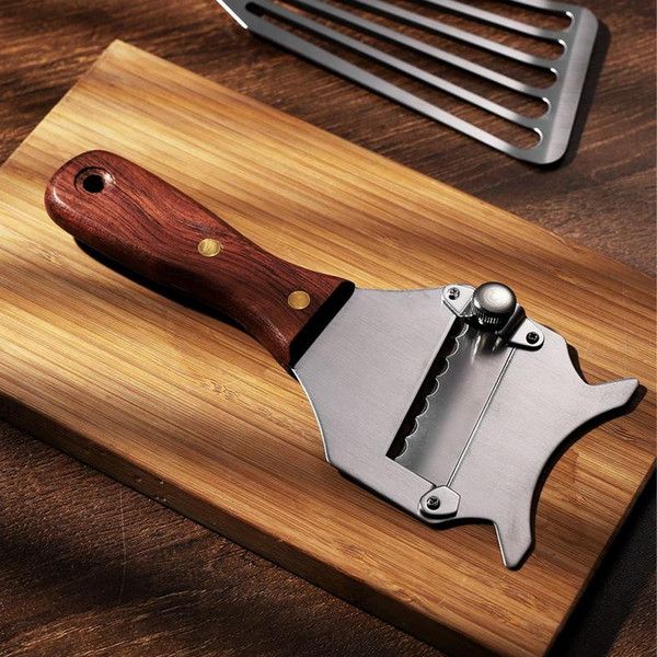 Stainless Steel Truffle Cheese Knife Blade Chocolate Shaver Wavy Blade  Dessert Cutter Knife Kitchen Gadges Chocolate