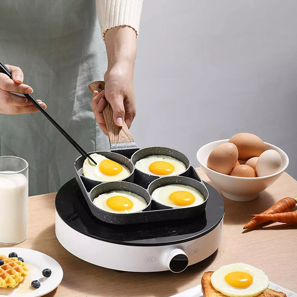 Non-stick 4 Egg Frying Pan - Inspire Uplift