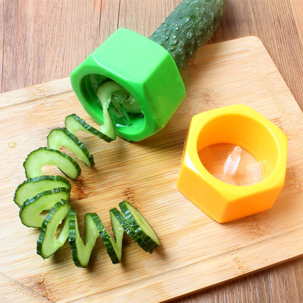 Spiral Vegetable Slicer - Green