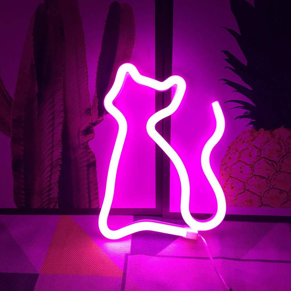 Cute Cat Neon Light Sign1.png