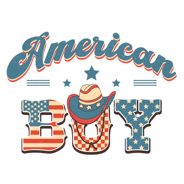 W4J003- 4th of July American Boy PNG Sublimation.png