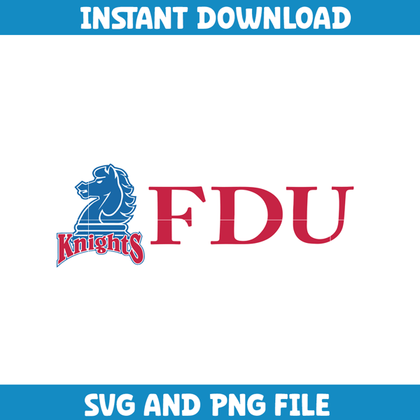 Fairleigh Dickinson Knights Svg, Fairleigh Dickinson Knights logo svg, NCAA Svg, Ncaa Teams Svg, sport svg (12).png