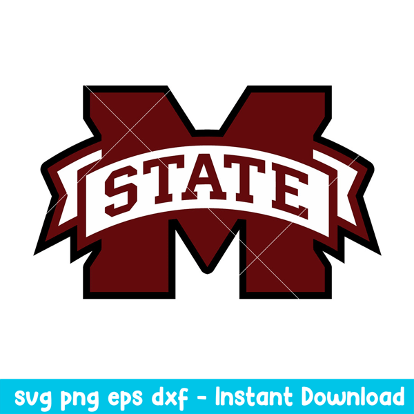 Mississippi State Bulldogs Logo Svg, Mississippi State Bulldogs Svg, NCAA Svg, Png Dxf Eps Digital File.jpeg