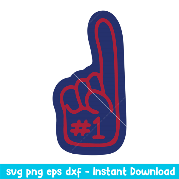 New York Giants Foam Finger Svg, New York Giants Svg, NFL Svg, Png Dxf Eps Digital File.jpeg