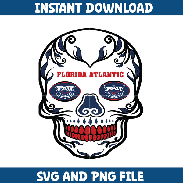 Florida Atlantic University Svg, Florida Atlantic logo svg, Florida Atlantic University, NCAA Svg, Ncaa Teams Svg (35).png