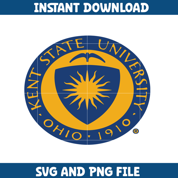 Kent State Golden Svg, Kent State Golden logo svg, Kent State Golden University svg, NCAA Svg, sport svg (12).png