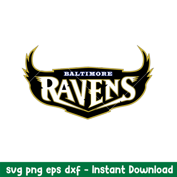 Baltimore Ravens Logo Svg, Baltimore Ravens Svg, NFL Svg, Png Dxf Eps Digital FIle.jpeg