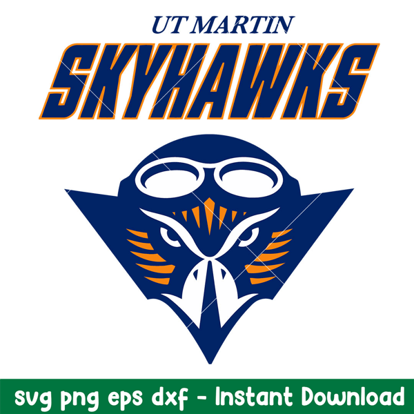 Tennessee Martin Skyhawks Logo Svg, Tennessee Martin Skyhawks Svg, NCAA Svg, Png Dxf Eps Digital File.jpeg